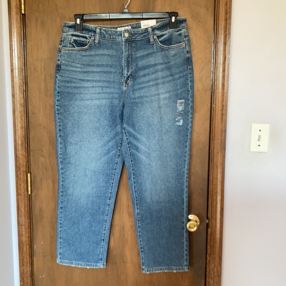Sonoma high rise straight vintage style jean size 18 - Picture 5 of 14